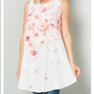 Sublimation Tank Tunic Dress/long short